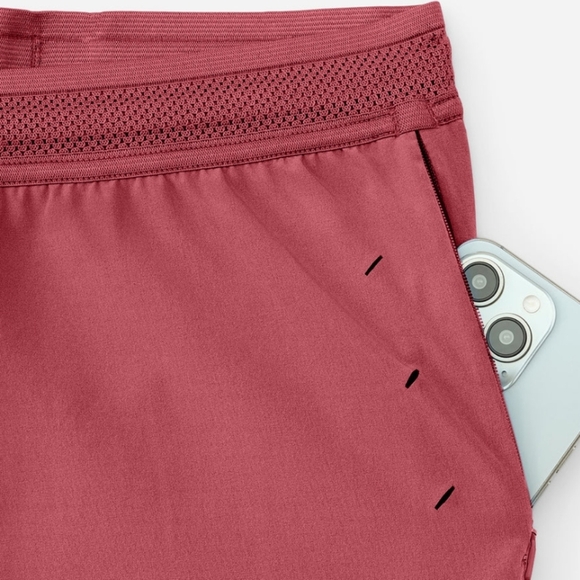 Men's The Session Short 5" Lined Ultra Light Running Athletic Shorts XXL In Rose - Picture 2 of 10